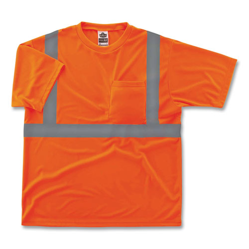 Glowear 8289 Class 2 Hi-vis T-shirt, Polyester, Orange, X-small