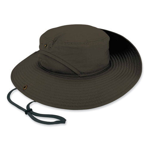 Chill-its 8936 Lightweight Mesh Paneling Ranger Hat, Large/x-large, Olive