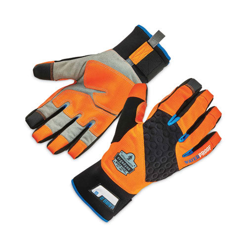 Proflex 818wp Thermal Wp Gloves With Tena-grip, Orange, Small, Pair