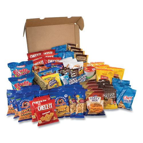 Big Party Snack Box, 75 Assorted Snacks/box