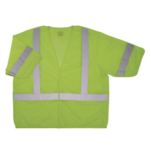 Glowear 8315ba Class 3 Hi-vis Breakaway Safety Vest, Large To X-large, Lime