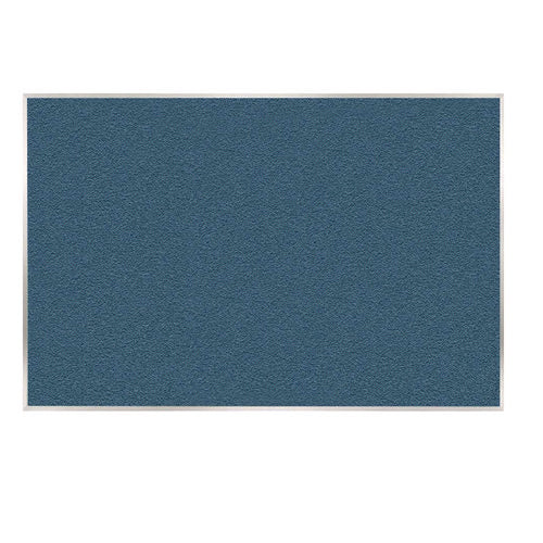 Vinyl Bulletin Board With Aluminum Frame, 87.91" X 48.5", Ocean Surface, Satin Aluminum Frame