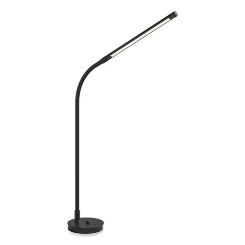 Resi Led Desk Lamp, Gooseneck, 18.5' High, Black