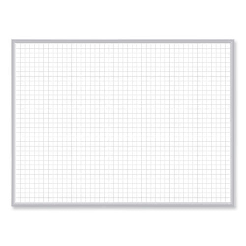 Non-magnetic Whiteboard With Aluminum Frame, 36" X 23.81", White Surface, Satin Aluminum Frame