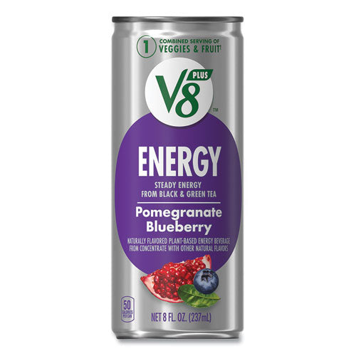 +energy, Pomegranate Blueberry, 8 Oz Can, 24/carton