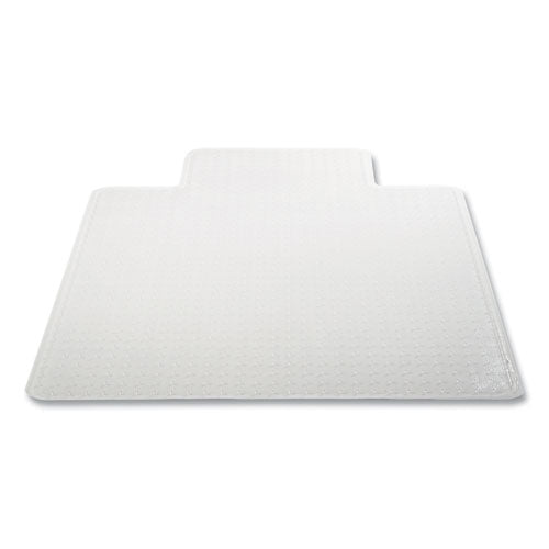 Duramat Moderate Use Chair Mat For Low Pile Carpeting, Lipped, 36 X 48, Clear, 50/pallet