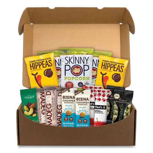 Vegan Snack Box, 15 Assorted Snacks/box