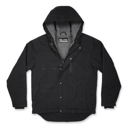 N-ferno 6468 Duck Canvas Work Jacket, Large, Black