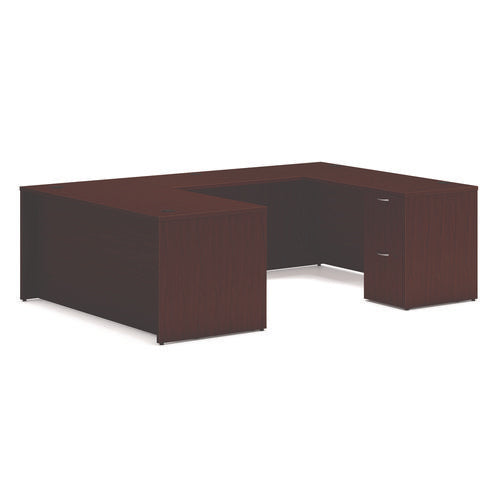 Mod U-station Bundle, 66" X 96" X 29", Traditional Mahogany