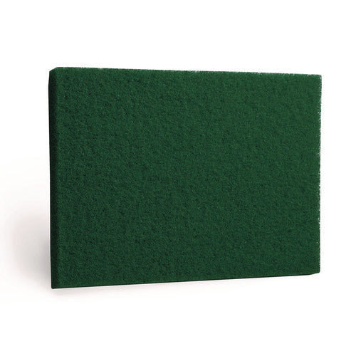 Scrubbing Pads, 14 X 28, Green, 5/carton