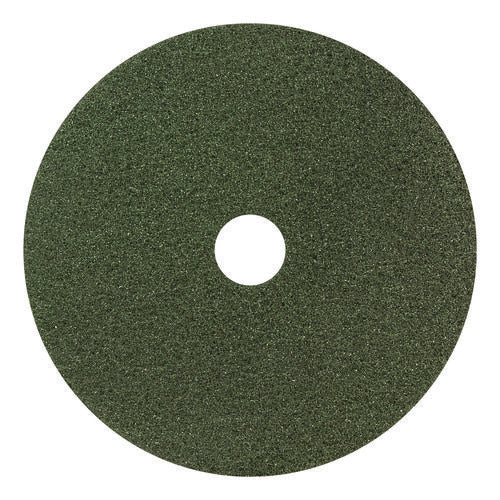 Black Diamond 3000 Grit Diamond Pad, 14" Diameter, Black/green, 2/carton