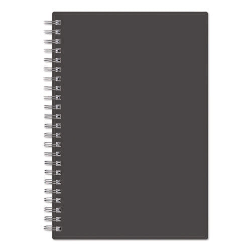 Collegiate Academic Year Weekly/monthly Planner, 8 X 5, Charcoal Gray Cover, 12-month: July 2024 To June 2025