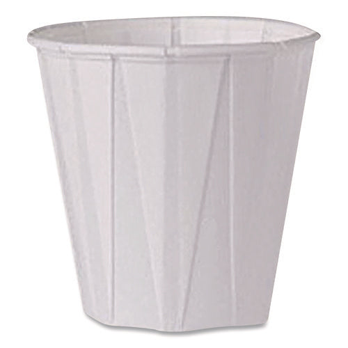 Paper Portion Cups, 3.5 Oz White, 100/pack