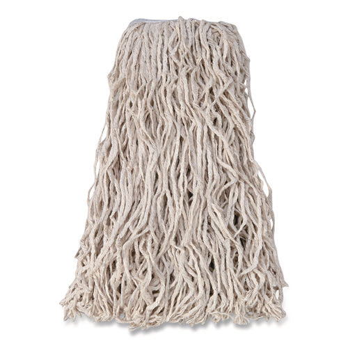 Value Pro Mop Head, Cotton, Large, White