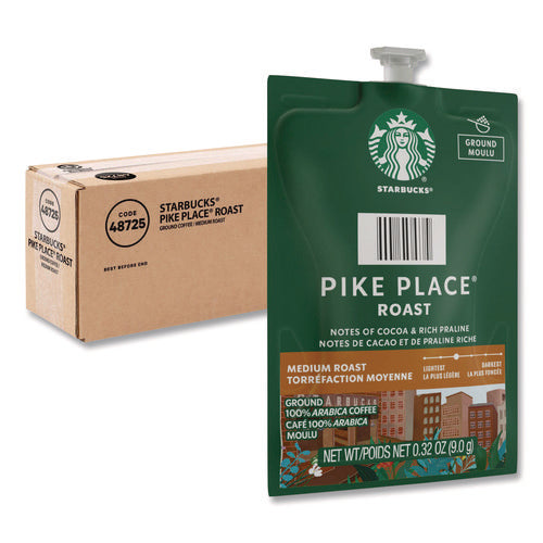 Starbucks Pike Place Roast Coffee Freshpack, Pike Place, 38/carton