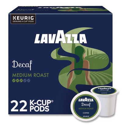 Lavazza Classico Coffee K-cups, Decaf, 0.41 Oz, 22/box