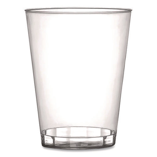 Plastic Tumblers, 8 Oz, Clear, 20/bag, 25 Bags/carton