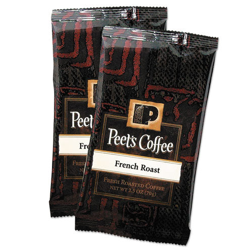 Coffee Portion Packs, French Roast, 2.5 Oz Frack Pack, 18/box