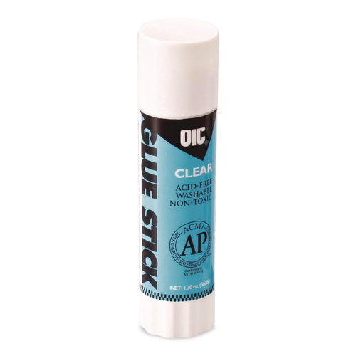 Glue Stick, 1.3 Oz, Dries Clear