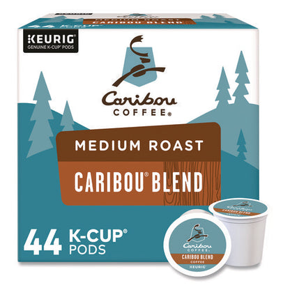 Caribou Blend Coffee K-cups, 0.4 Oz, 44/box