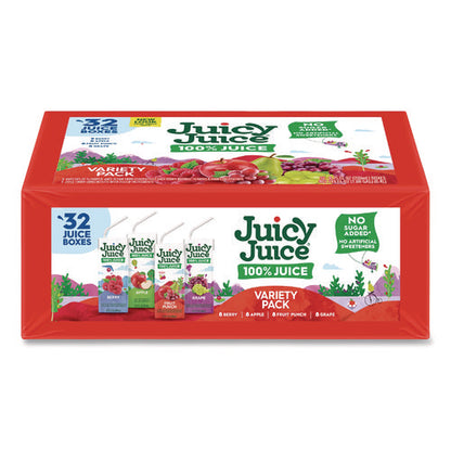 Juice Box Variety Pack, Assorted Flavors, 6.75 Oz Box, 32/carton