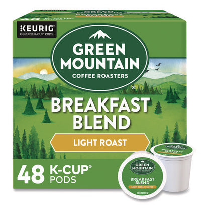 Breakfast Blend Coffee K-cups, 0.31 Oz, 48/box