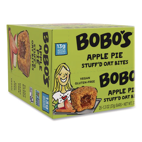 Stuff'd Apple Pie Oat Bites, 1.3 Oz Bar, 25/box