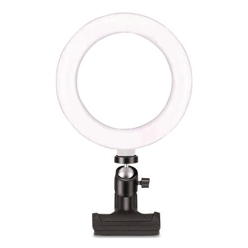 Universal Ring Light, 6" Dia, Black