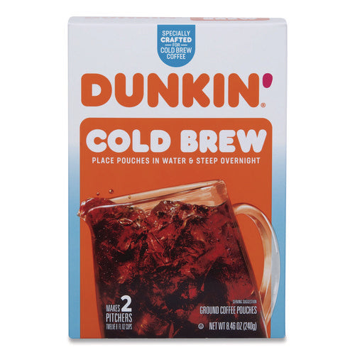 Cold Brew Coffee Packets, 2.12 Oz Packets, 4/box