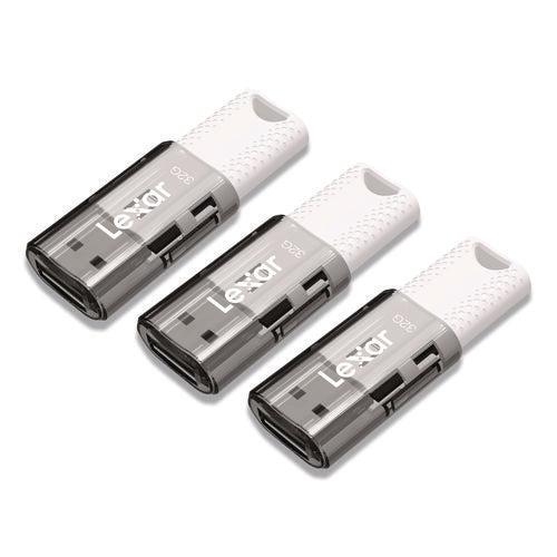 Jumpdrive S60 Usb 2.0 Flash Drive, 32 Gb, Gray/white, 3/pack