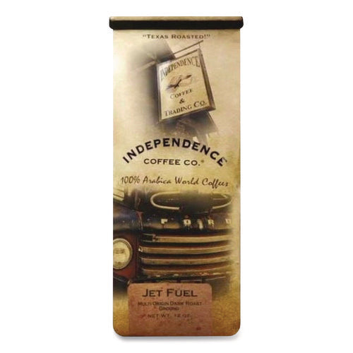 Jet Fuel Ground Coffee, 12 Oz Packet