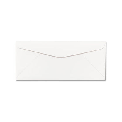 Classic Crest #10 Envelope, Commercial Flap, Gummed Closure, 4.13 X 9.5, Avon Brilliant White, 500/box