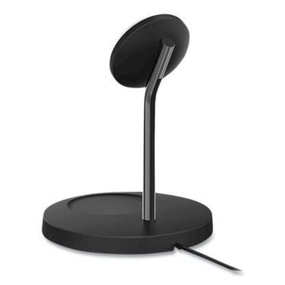 Boost Charge Pro 2-in-1 Wireless Charger Stand, 15 W, Black