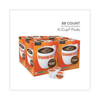 K-cup Pods, Original Blend, 88/carton