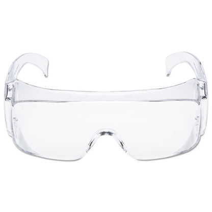 Tour Guard V Safety Glasses, One Size Fits Most, Clear Frame/lens, 20/box