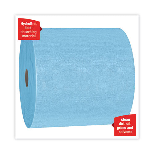 X70 Cloths, Jumbo Roll, 12.4 X 12.2, Blue, 870/roll