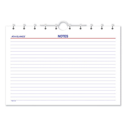 Move-a-page Three-month Wall Calendar, 12 X 27, White/red/blue Sheets, 15-month (dec To Feb): 2023 To 2025