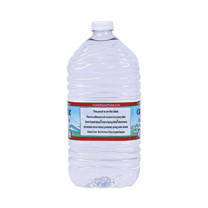 Alpine Spring Water, 1 Gal Bottle, 6/carton