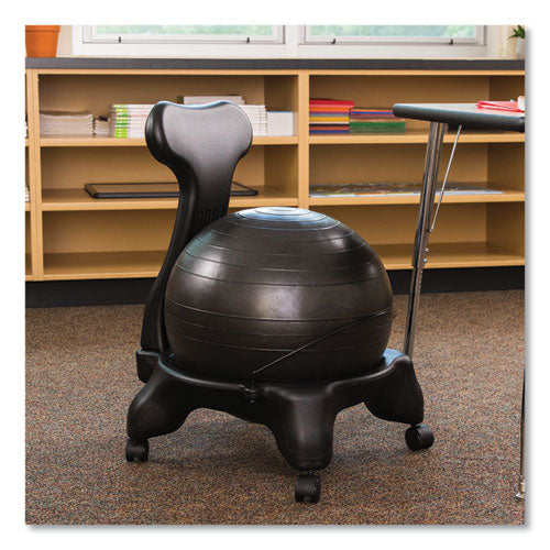 Fitpro Ball Chair, Supports Up To 200 Lb, Gray