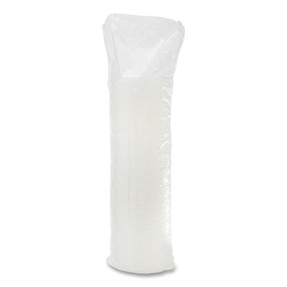 Plastic Lids, Fits 12 Oz To 24 Oz Hot/cold Foam Cups, Straw-slot Lid, White, 100/pack, 10 Packs/carton