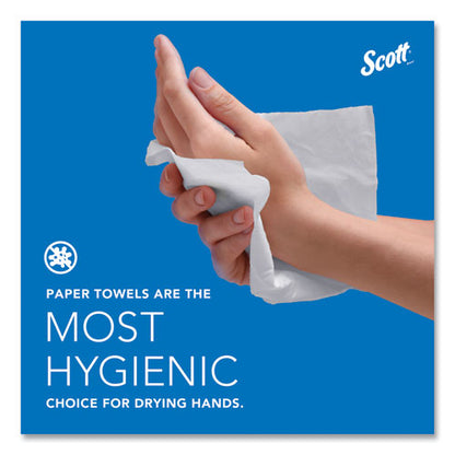 Essential Hard Roll Towels For Business, Absorbency Pockets, 1-ply, 8" X 400 Ft, 1.5" Core, White, 12 Rolls/carton