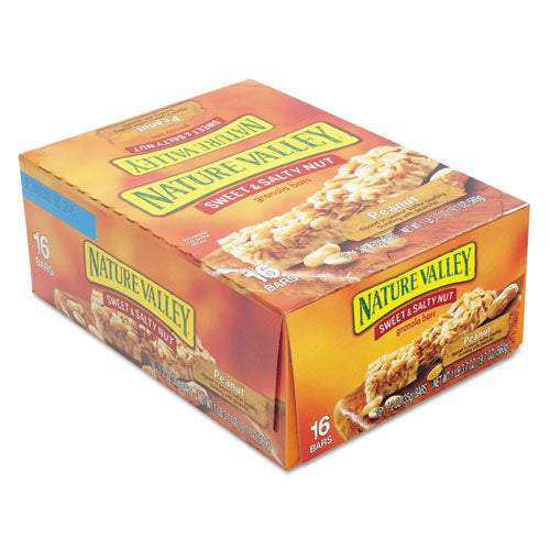 Granola Bars, Sweet And Salty Nut Peanut Cereal, 1.2 Oz Bar, 16/box