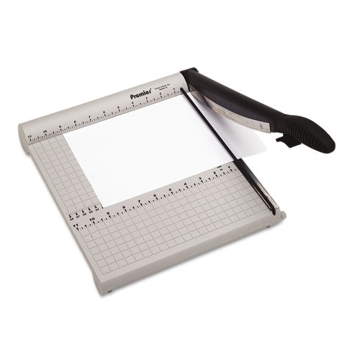 Polyboard Paper Trimmer, 10 Sheets, 12" Cut Length, Plastic Base, 11.38 X 14.13