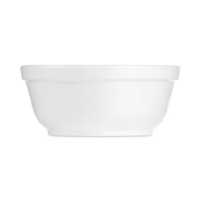 Foam Bowls, 8 Oz, White, 50/pack, 20 Packs/carton