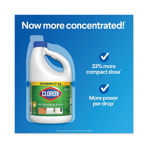 Outdoor Bleach, 81 Oz Bottle, 6/carton