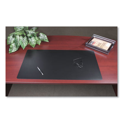 Rhinolin Ii Desk Pad With Antimicrobial Protection, 17 X 12, Black