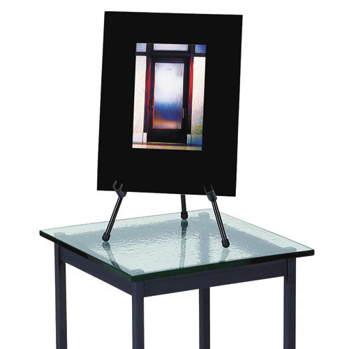 Tabletop Instant Easel, 14" High, Steel, Black