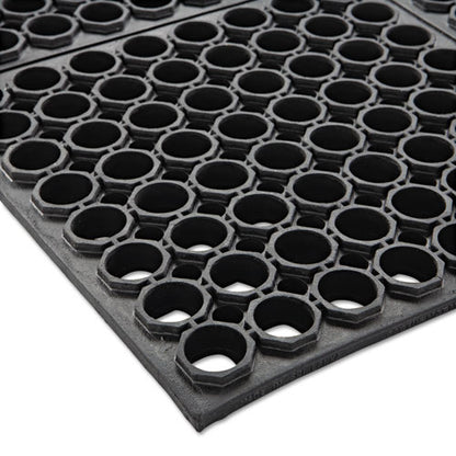 Safewalk Heavy-duty Anti-fatigue Drainage Mat, General Purpose, 36 X 60, Black