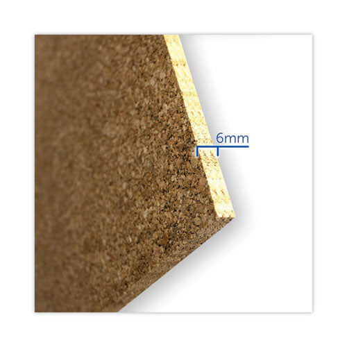 Cork Roll, 84" X 48", 0.24" Thick, Brown Surface