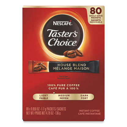 Taster's Choice Stick Pack, House Blend, .06 Oz, 480/carton